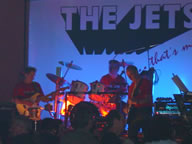 Tivola's Welt - Bildergalerie Neuendorfer Dorffest im Jahr 2003 - Beatabend mit der Gruppen The Jets, Sperrstund und Sohlmen