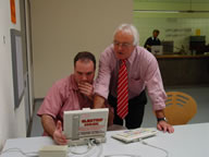 Tivola's Welt - Bildergalerie Neuendorfer Dorffest im Jahr 2003 - Beatabend mit der Gruppen The Jets, Sperrstund und Sohlmen