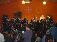 Tivola's Welt - Bildergalerie Neuendorfer Dorffest im Jahr 2003 - Beatabend mit der Gruppen The Jets, Sperrstund und Sohlmen