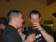 Tivola's Welt - Bildergalerie Neuendorfer Dorffest im Jahr 2003 - Beatabend mit der Gruppen The Jets, Sperrstund und Sohlmen