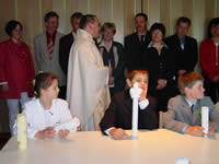 Tivola's Welt - Bildergalerie Kommunion in Neuendorf im Jahr 2003