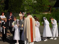 Tivola's Welt - Bildergalerie Kommunion in Neuendorf im Jahr 2003
