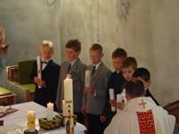 Tivola's Welt - Bildergalerie Kommunion in Neuendorf im Jahr 2003