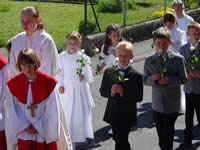 Tivola's Welt - Bildergalerie Kommunion in Neuendorf im Jahr 2003