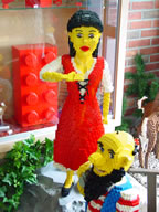 Tivola's Welt - Bildergalerie Kurztripp ins Legoland nach Günzburg mit Übernachtung in der Pension in Augsburg im Jahr 2005.