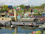 Tivola's Welt - Bildergalerie Kurztripp ins Legoland nach Günzburg mit Übernachtung in der Pension in Augsburg im Jahr 2005.