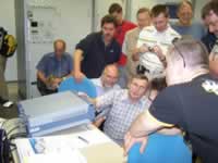 Tivola's Welt - Bildergalerie Ausflug der Brgernetze Main-Spessart e.V. in die Rhn mit Besichtigung des Senders Kreuzberg 2006