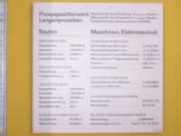 Tivola's Welt - Bildergalerie Pumpspeicherwerk in Langenprozelten 2006 mit Berufsschule Lohr