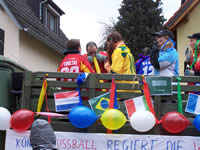 Tivola's Welt - Bildergalerie Faschingsumzug am 28.02.2006 in Neuendorf