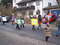 Tivola's Welt - Bildergalerie Faschingsumzug am 28.02.2006 in Neuendorf