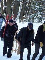 Tivola's Welt - Bildergalerie Winderwanderung im Neuendorfer Wald am Sonntag, den 05.03.2006