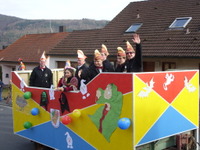 Tivola's Welt - Bildergalerie 2012-02-21 Faschingsumzug in Neuendorf mit anschließendem Kehraus in der Schönrainhalle